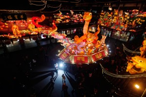 Los chinos reciben el Año de la Serpiente (Fotos)