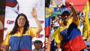 Cilia se disfrazó de Capriles (Fotos)