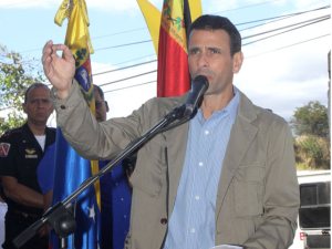 Capriles: Nosotros estamos para sacar al país de la crisis en la que nos ha sumergido el Gobierno