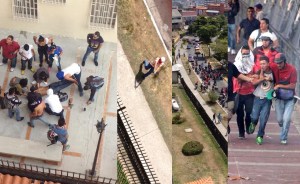 Cuatro heridos de bala, uno de gravedad, dejaron motorizados oficialistas en Mérida (Fotos)