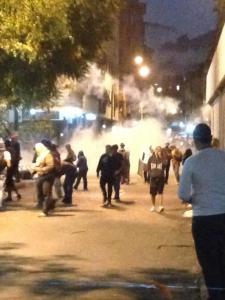GNB reanuda su rutina: Detonaciones y lacrimógenas en Chacao (Fotos)