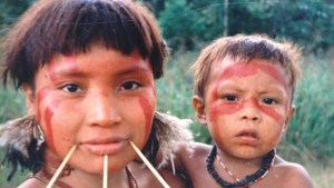 Una tribu indígena se conecta al wifi para sobrevivir