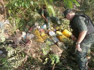 Desmantelan depósitos clandestinos de combustible en San Antonio del Táchira