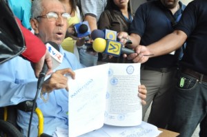 Walter Márquez: Seguiremos defendiendo a los perseguidos por protestar en el país