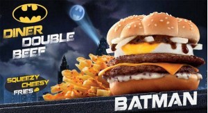 Admira y saborea la hamburguesa oficial de Batman en Hong Kong que nunca verás aquí
