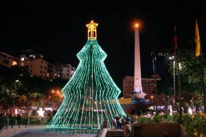 En Chacao se encendió la Navidad (Fotos)