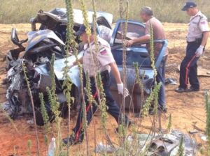 Cinco muertos en accidente de tránsito en la vía a El Tigre