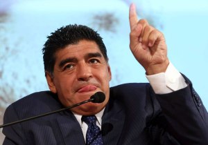 Maradona grabará en Cuba un programa de TV