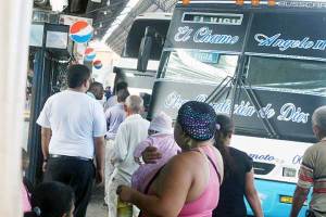 Paralizada el 70% de la flota del Terminal de Maracaibo por falta de respuestos