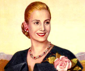 París recuerda el mito de Eva Perón