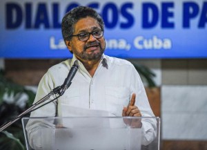 Iván Márquez le pide al presidente Santos que “actúe” para salvar la paz