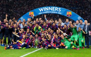 La UEFA homenajeará al Barça por sus cinco Champions