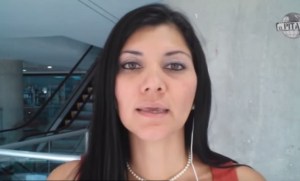 Video: A La periodista Aurimar Carmona el Gobierno no la deja trabajar