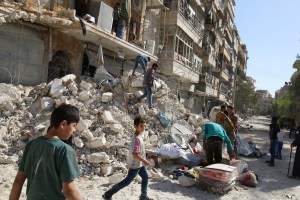 Al menos 2.200 familias de Alepo vuelven a sus hogares durante alto el fuego