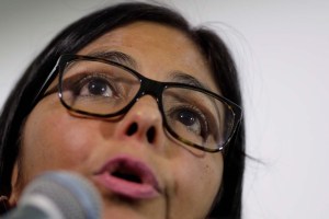 Delcy Eloína admitió que los casos de coronavirus en Venezuela ascendieron a 135