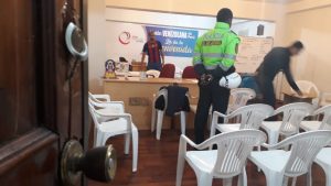 Roban oficina de la ONG Unión Venezolana en Perú