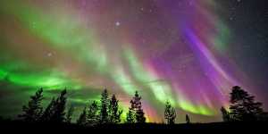 Así se ven las auroras boreales desde un Boeing 777 a 40 mil pies de altura (Video)