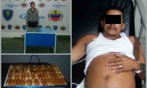 Capturaron a un hombre en Anzoátegui con 71 dediles de cocaína en su abdomen