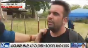 Venezolano rompió en llanto tras cruzar el río Bravo y ser captado por autoridades de EEUU (Video)