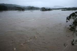Fuertes lluvias provocan inundaciones en el Caribe de Costa Rica