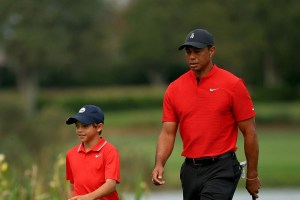 Tiger Woods anunció que volverá a jugar en un torneo de la PGA junto a su hijo