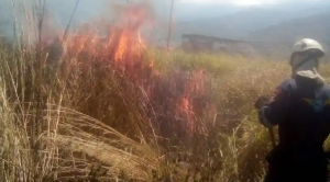 Bomberos sin herramientas para sofocar las llamas de incendio en Mérida
