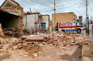 Colapsan paredes y techos de viviendas debido a las lluvias en Barquisimeto (FOTOS)