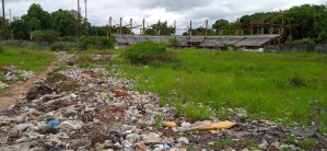 Desidia del régimen chavista convirtió estadio de béisbol en Maturín en un vertedero de basura