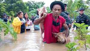 Bajo el agua: Al menos 200 familias resultaron afectadas por las lluvias en Sarare y La Miel