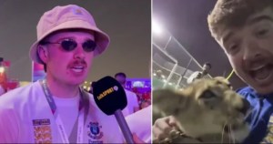 La loca historia de fanáticos en Qatar 2022: salen a la “caza de cerveza” y terminaron en el palacio de un jeque con leones