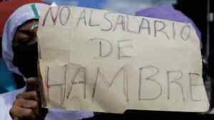 Trabajadores de la salud en Guárico: “Nos están matando de hambre”