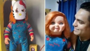 Escalofriante: compró un muñeco de Chuky y comenzó a experimentar momentos paranormales (VIDEO)