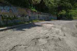 La carretera de la cuenca del Chama en Mérida, una “pista de obstáculos” para los choferes