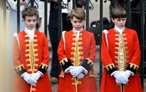 El príncipe Jorge de Gales en la Abadía de Westminster (Fotos)