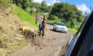 Táchira: La lucha de los residentes de Zorca Pie de Cuesta por recuperar su carretera