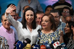 María Corina Machado tras cierre de postulaciones: Mi candidata es y sigue siendo Corina Yoris