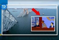 VIDEO: Los Simpson predicen colapso de puente en Baltimore en este capítulo