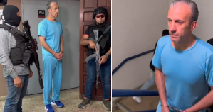 En VIDEO: Tareck El Aissami es conducido con esposas al interior del Palacio de Justicia